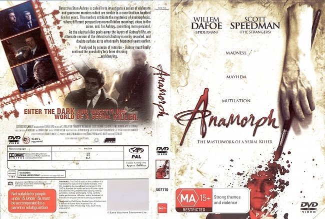 dvd cover Anamorph (2008) R4