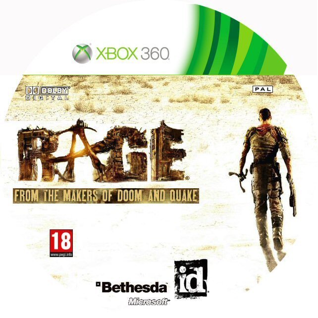 dvd cover Rage (2011) PAL CUSTOM