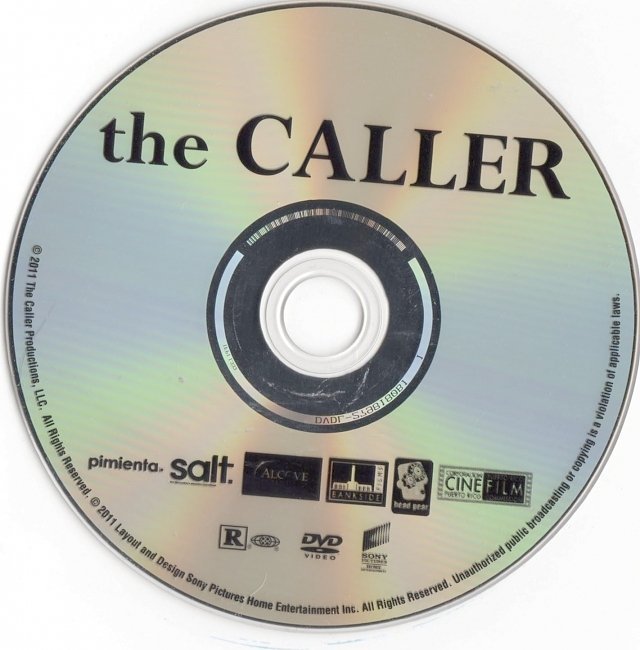 dvd cover The Caller (2011) R1