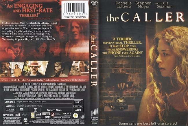dvd cover The Caller (2011) R1