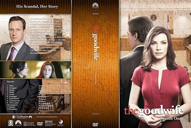 dvd cover The Good Wife Season 1