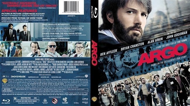 dvd cover Argo