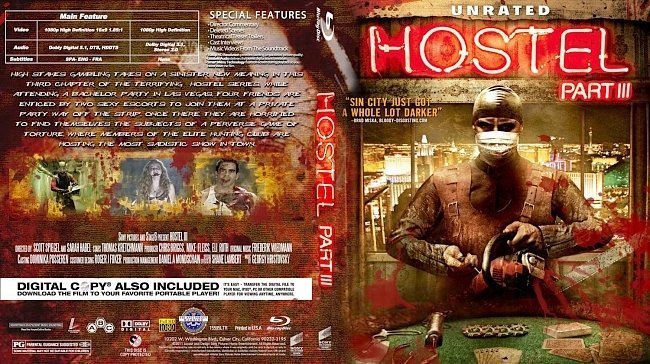 dvd cover Hostel Part III