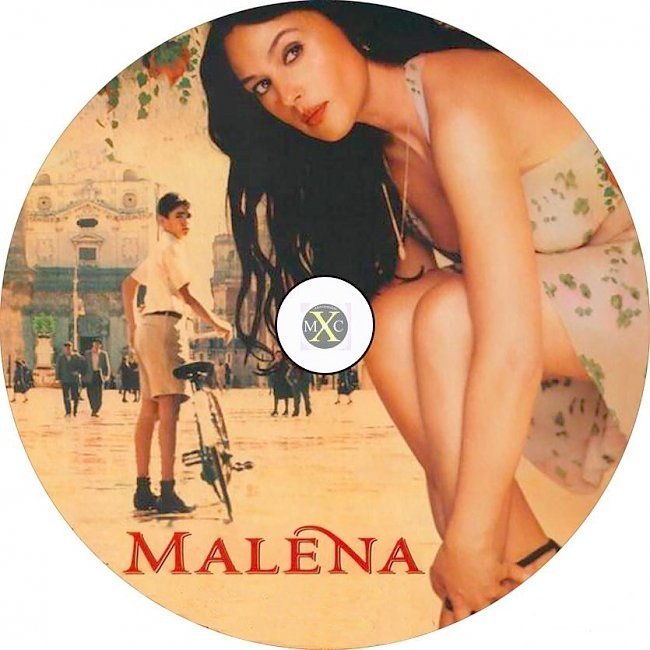 dvd cover Malena