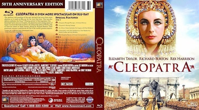 dvd cover Cleopatra