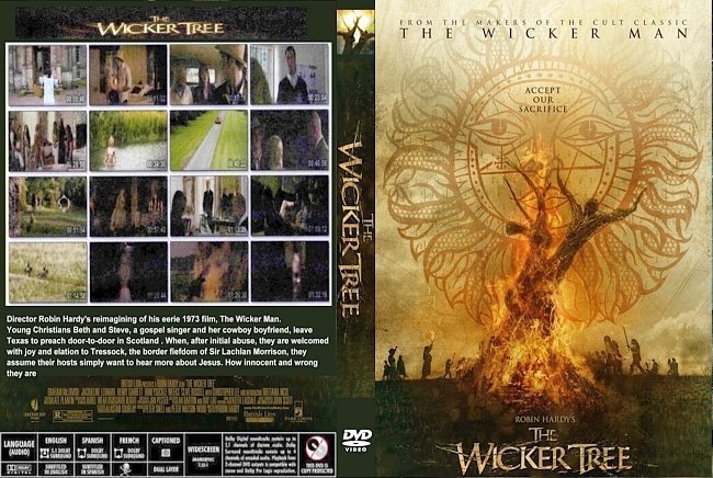 dvd cover The Wicker Tree (2010)