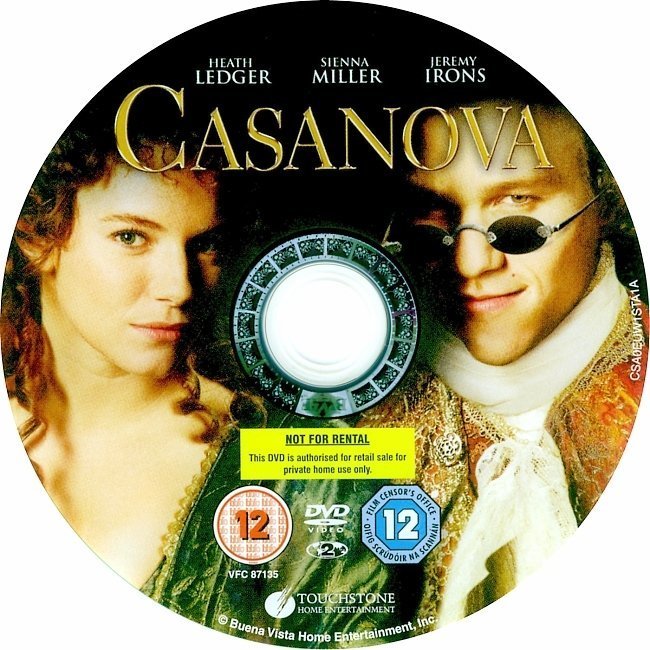dvd cover Casanova (2005) WS R2