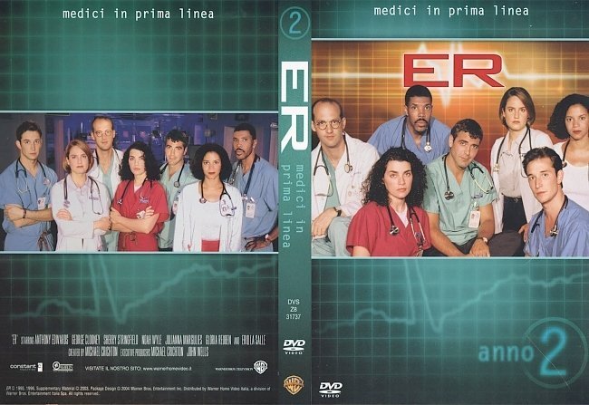 dvd cover ER: All Seasons (Italian) Front s