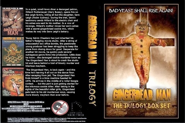 dvd cover The Gingerdead Man Trilogy - Front