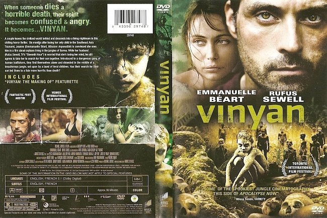 dvd cover Vinyan (2008) WS R1