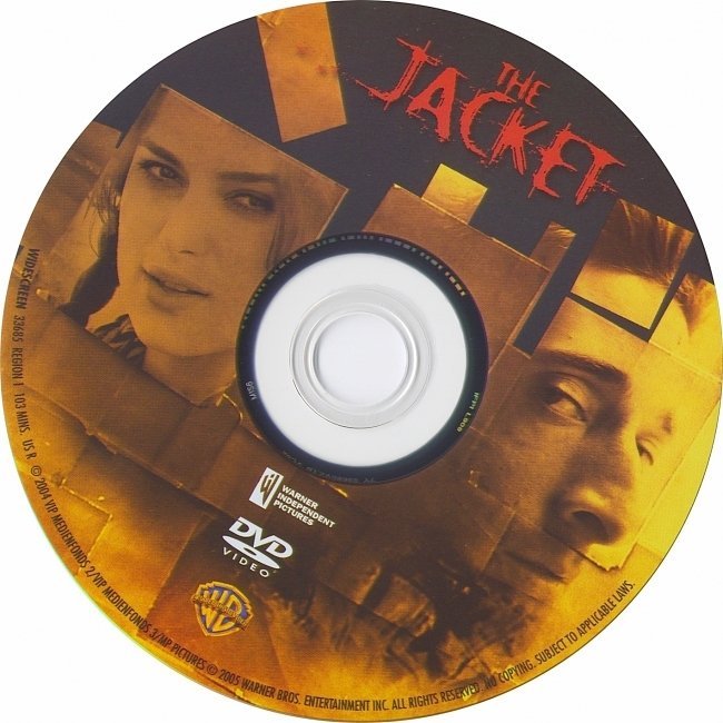 dvd cover The Jacket (2005) R1