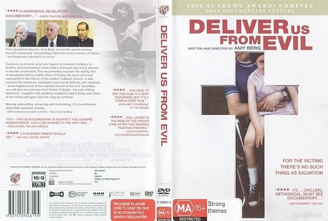 dvd cover Deliver Us From Evil (2006) WS R4