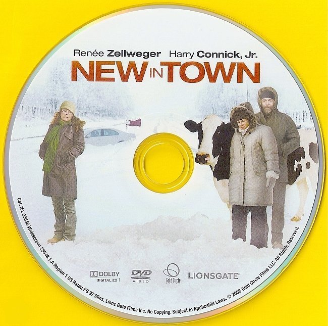dvd cover New In Town (2009) WS R1