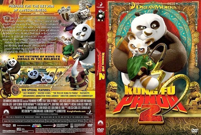 dvd cover Kung Fu Panda 2