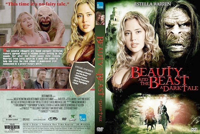 dvd cover Beauty And The Beast A Dark Tale