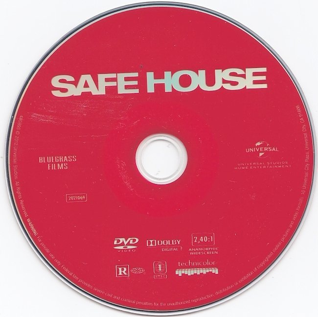 dvd cover Safe House WS R1