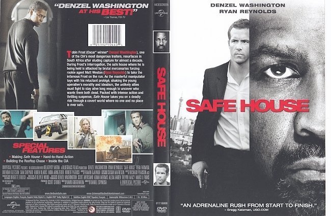 dvd cover Safe House WS R1