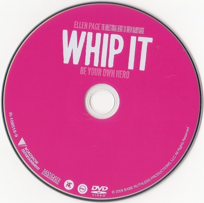 dvd cover Whip It (2009) WS R1