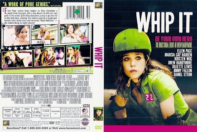 dvd cover Whip It (2009) WS R1