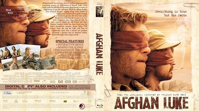 dvd cover Afghan Luke