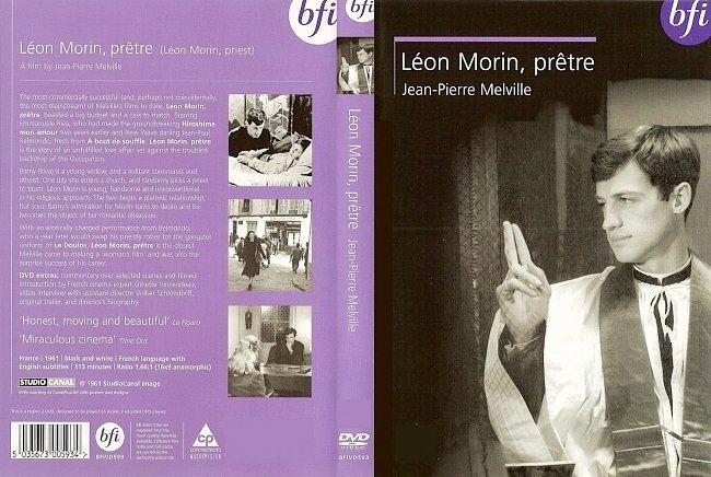 dvd cover Leon Morin, Priest