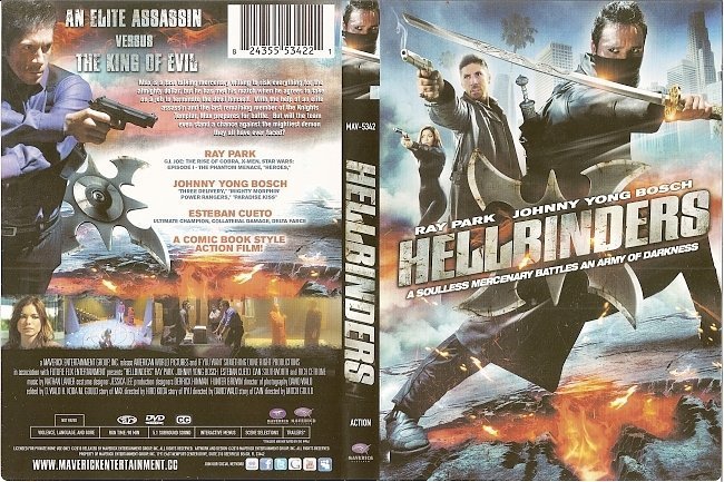 dvd cover Hellbinders (2009) WS R1