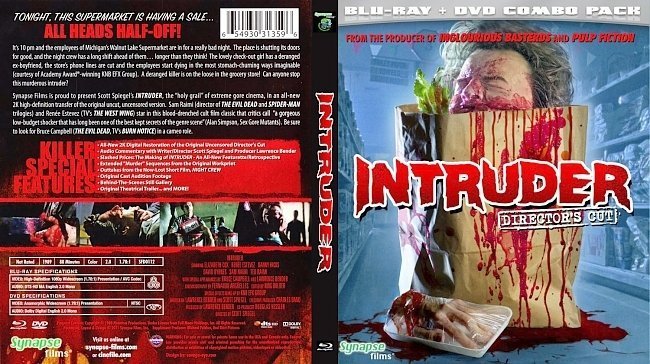dvd cover Intruder