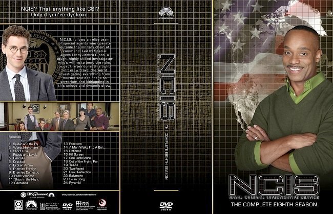 dvd cover NCIS Season 8
