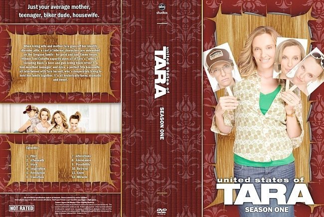 dvd cover United States of Tara Season 1