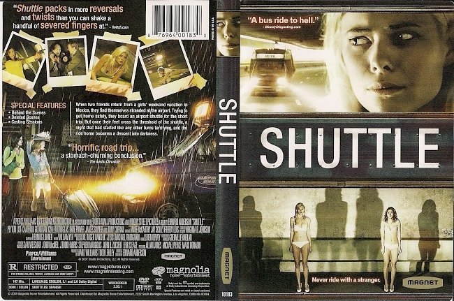 dvd cover Shuttle (2008) WS R1