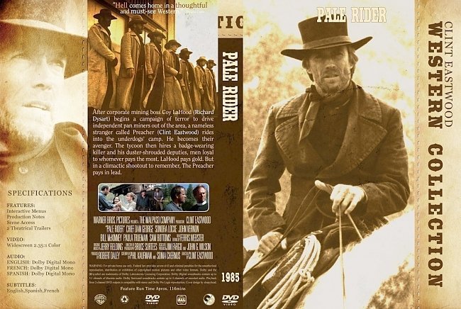 dvd cover Pale Rider