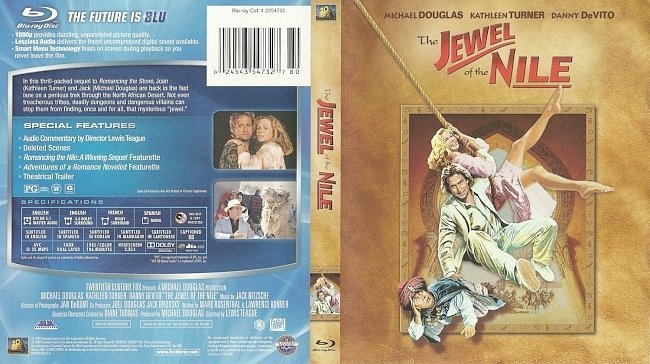 dvd cover Jewel Of The Nile