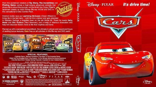 dvd cover Cars
