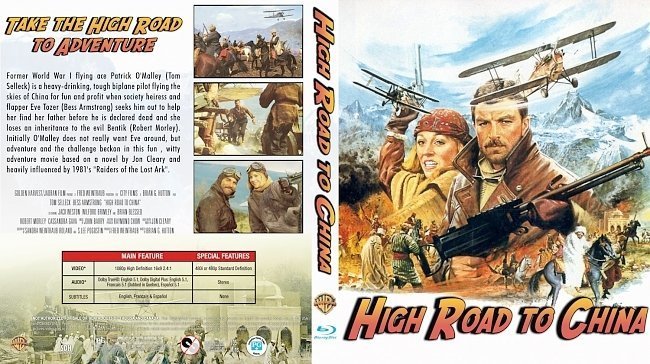 dvd cover High Road To China