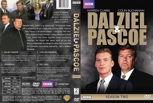 dvd cover Dalziel & Pascoe Season 2
