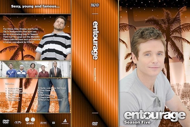 dvd cover Entourage Season 5