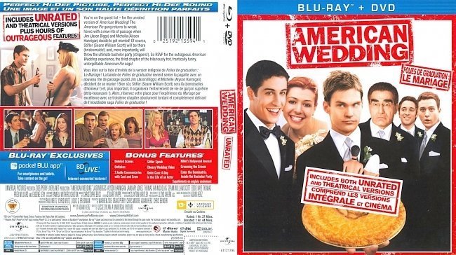 dvd cover American Wedding