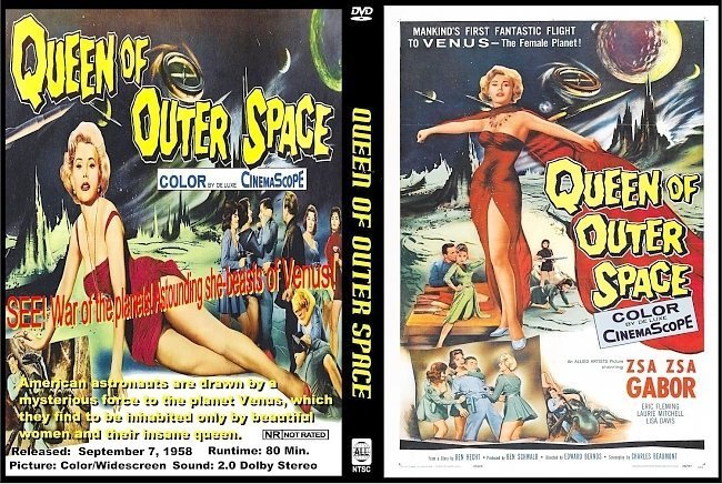 dvd cover Queen Of Outer Space
