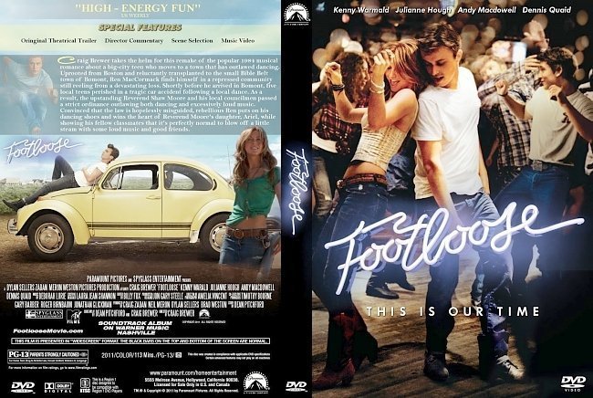 dvd cover Footloose
