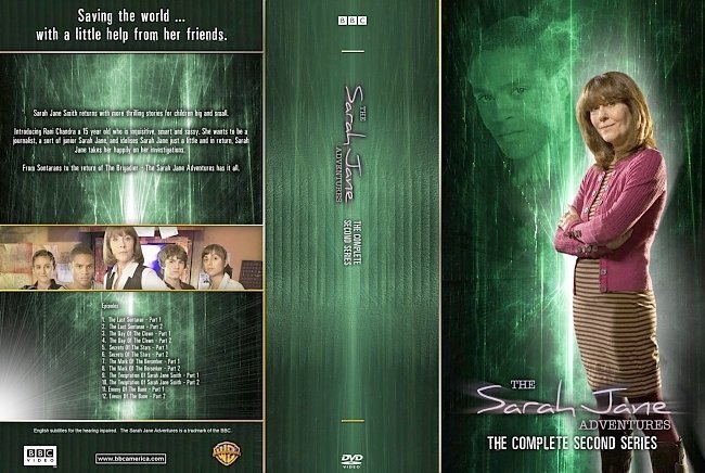 dvd cover The Sarah Jane Adventures Series 2