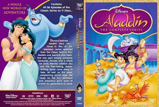 dvd cover Aladdin The Complete Series