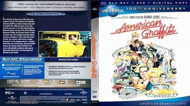 dvd cover American Graffiti