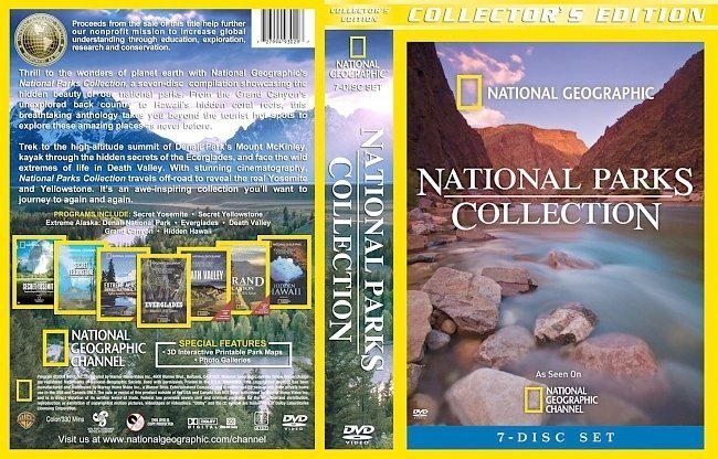 dvd cover National Partks Collection