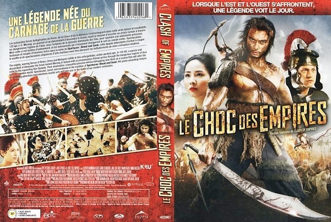 dvd cover Le Choc des Empires Clash of Empires