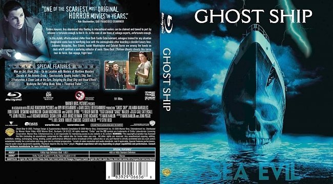 dvd cover Ghost Ship