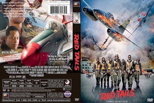 dvd cover Red Tails