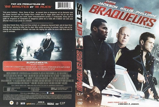 dvd cover Braqueurs SetUp