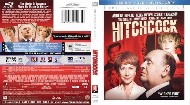 dvd cover Hitchcock