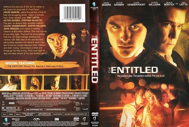 dvd cover The Entitled