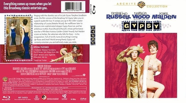 dvd cover Gypsy